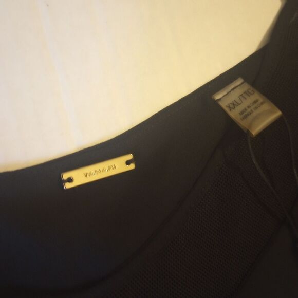 - Tahari spaghetti strap Cami with mesh inserts NWT - Picture 7 of 8